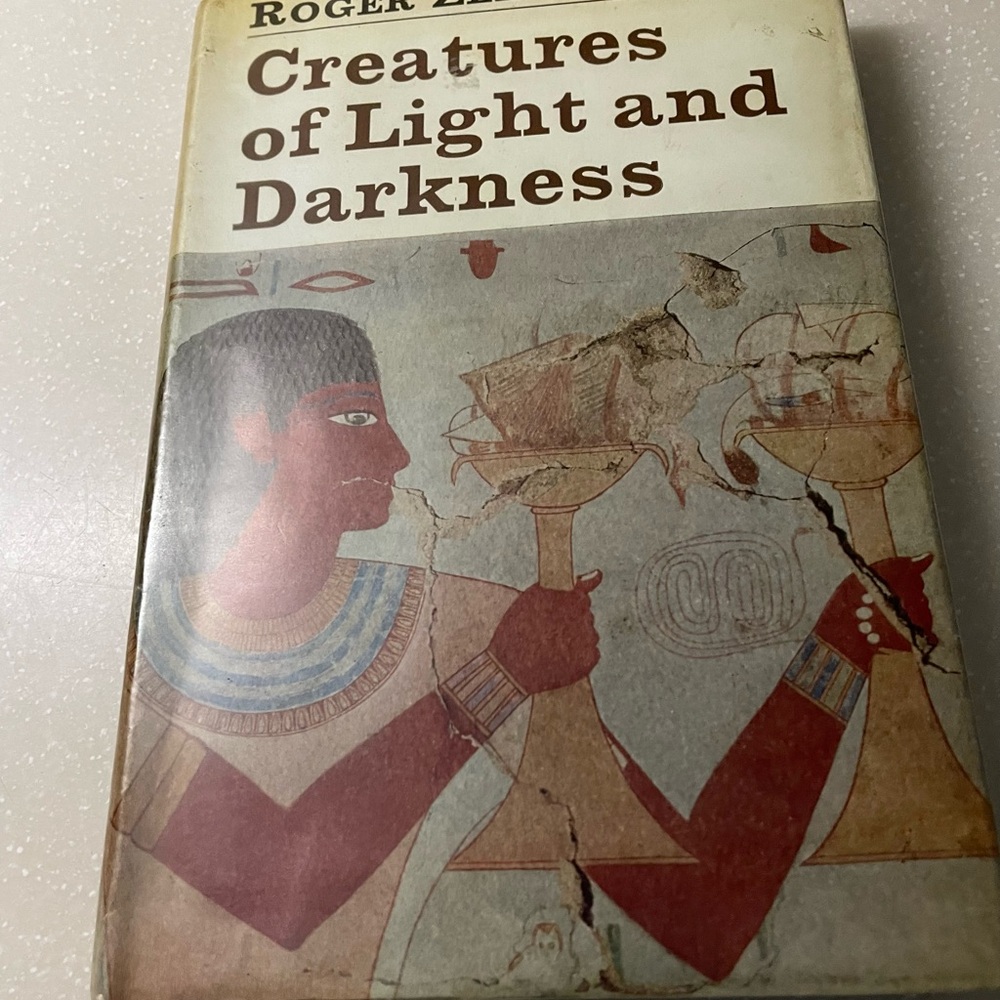 Book Roger Zelazny creatures of light and darkness 1970 vintage
